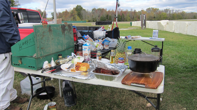 Illustration for article titled How to cook an entire Thanksgiving dinner on a race track
